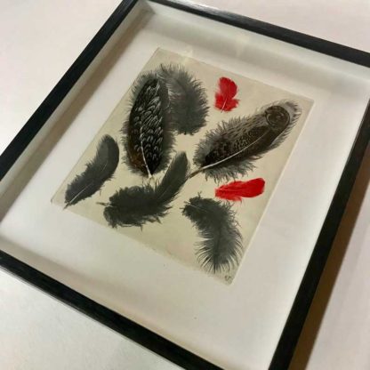 Owl and Red Feather - Image 3